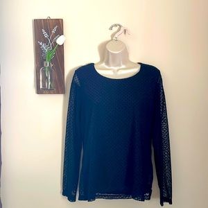 Chico’s Navy Blue Blouse